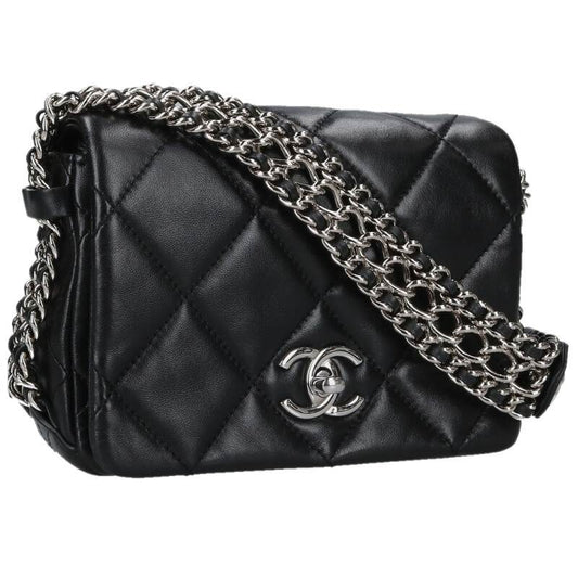 CHANEL Mini Matelasse 17 Calfskin Chain Strap Size ONE SIZE