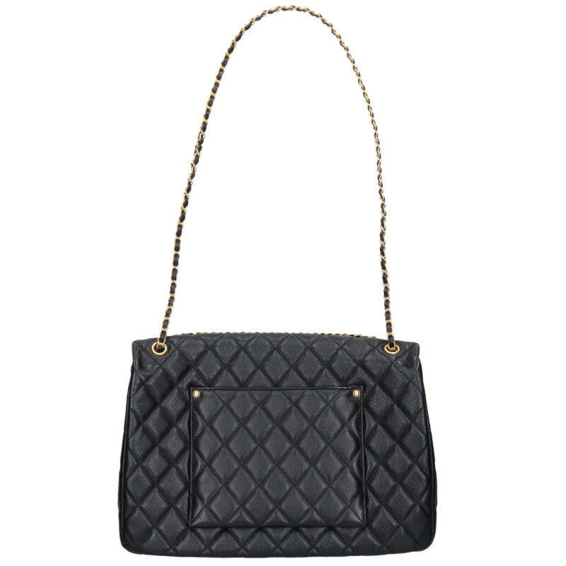 CHANEL AS4661 Jumbo Matelasse Caviar Skin Size ONE SIZE