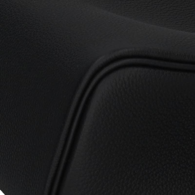 HERMES Accad PM Togo Noir Silver HW Shoulder