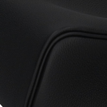 HERMES Accad PM Togo Noir Silver HW Shoulder