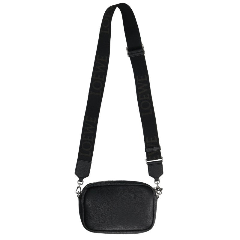 LOEWE Pebble Messenger Leather Shoulder Bag Multi Size SMALL