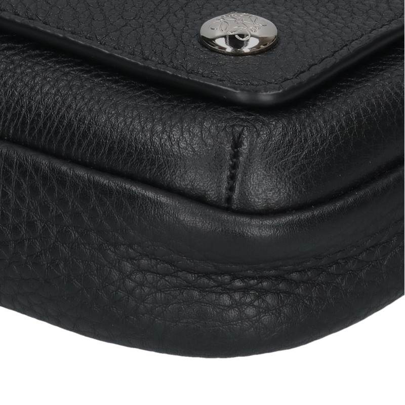 LOEWE Pebble Messenger Leather Shoulder Bag Multi Size SMALL