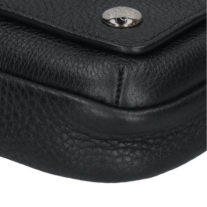 LOEWE Pebble Messenger Leather Shoulder Bag Multi Size SMALL