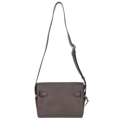 HERMES Kelly Messenger PM Evercolor Bag Brown Size PM