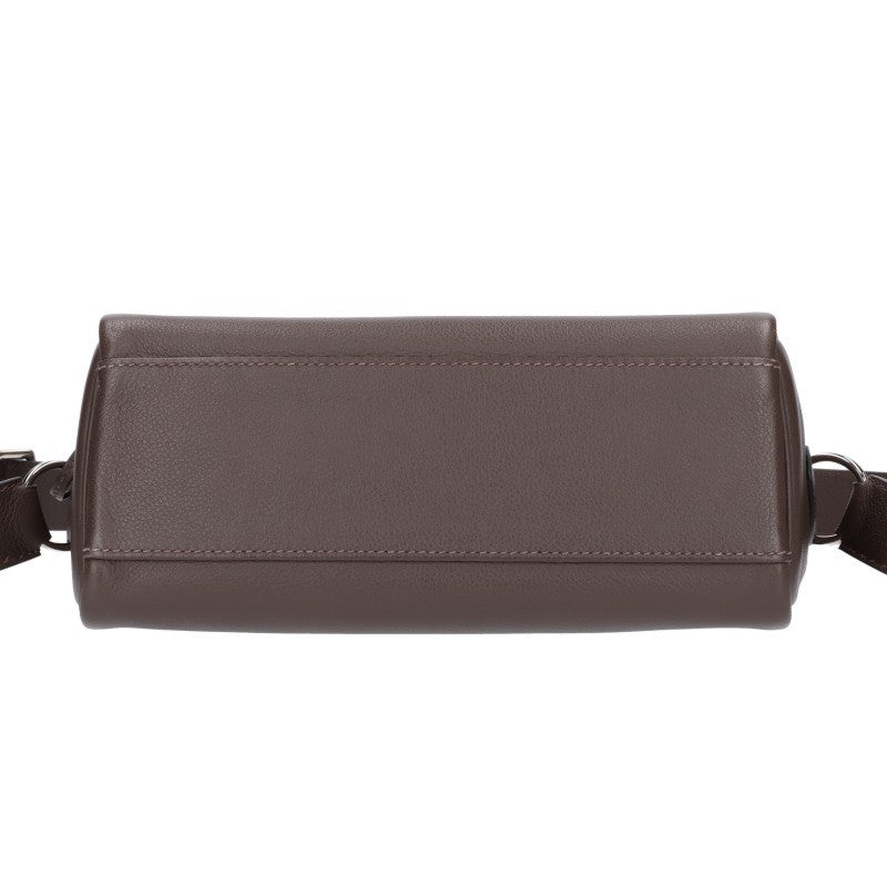 HERMES Kelly Messenger PM Evercolor Bag Brown Size PM