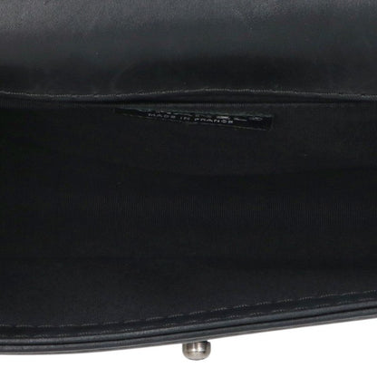 CHANEL Boy Chanel 25 Lambskin Chain Shoulder Bag