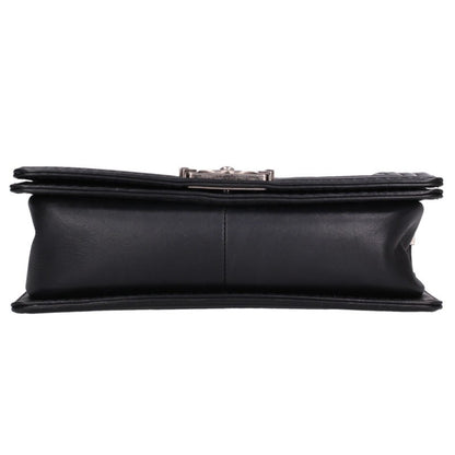 CHANEL Boy Chanel 25 Lambskin Chain Shoulder Bag
