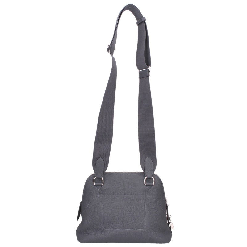 HERMES Bolide Messenger Dark Gray Silver H/W Bag