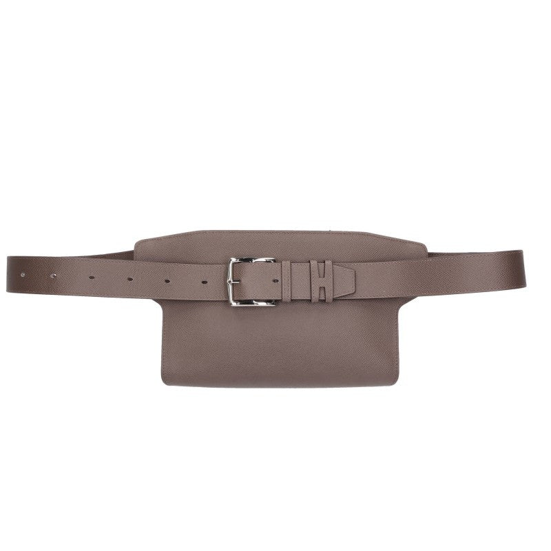 HERMES City Cross Veau Epsom Etain Waist Bag