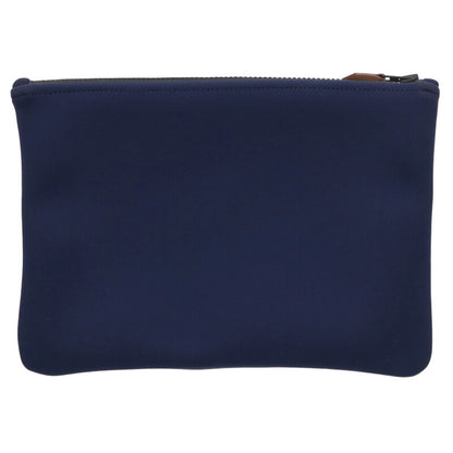 HERMES Neobain MM Logo Embossed Flat Pouch Size ONE SIZE