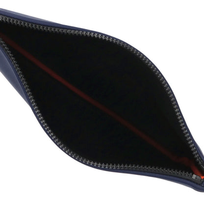 HERMES Neobain MM Logo Embossed Flat Pouch Size ONE SIZE