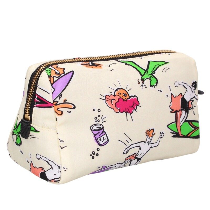 PRADA Re-Nylon Triangle Plate Pattern Pouch Size ONE SIZE