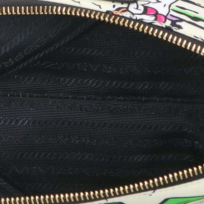 PRADA Re-Nylon Triangle Plate Pattern Pouch Size ONE SIZE