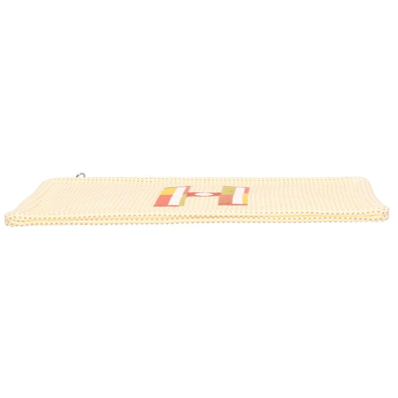 HERMES Faubourg Corner PM Pouch Yellow Size ONE SIZE