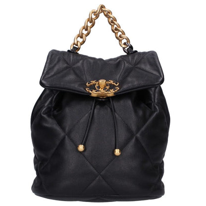 CHANEL 19 Coco Mark Quilted Chain Backpack Size ONE SIZE
