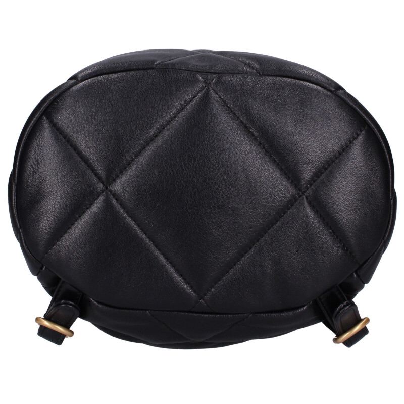 CHANEL 19 Coco Mark Quilted Chain Backpack Size ONE SIZE
