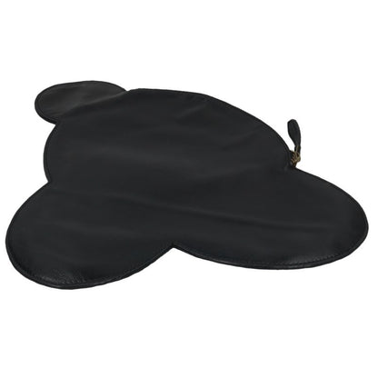 SIMONE ROCHA Black Leather Clutch Bag Size ONE SIZE