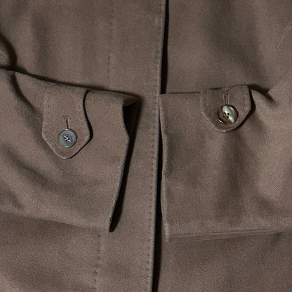 Burberry 00s Brown 100% Cashmere Balmacaan Coat
