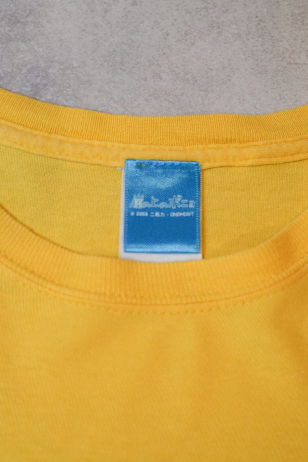 Ghibli 00s Ponyo Yellow Size M
