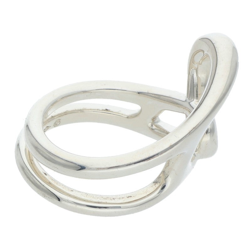 HERMES Chaine d'Ancre Punk Silver Ring Size ONE SIZE