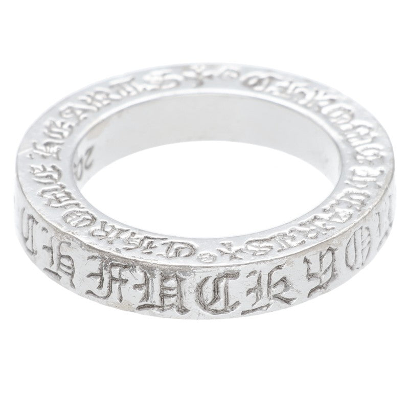 Chrome Hearts 18K 3mm Spacer White Gold Ring Size ONE SIZE