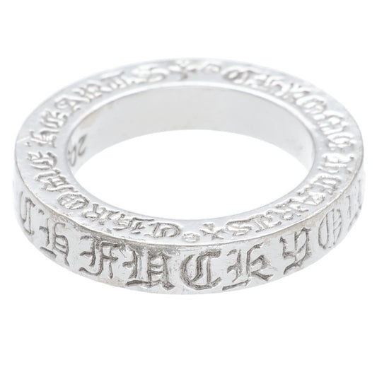 Chrome Hearts 18K 3mm Spacer White Gold Ring Size ONE SIZE