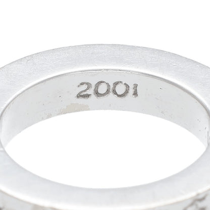 Chrome Hearts 18K 3mm Spacer White Gold Ring Size ONE SIZE
