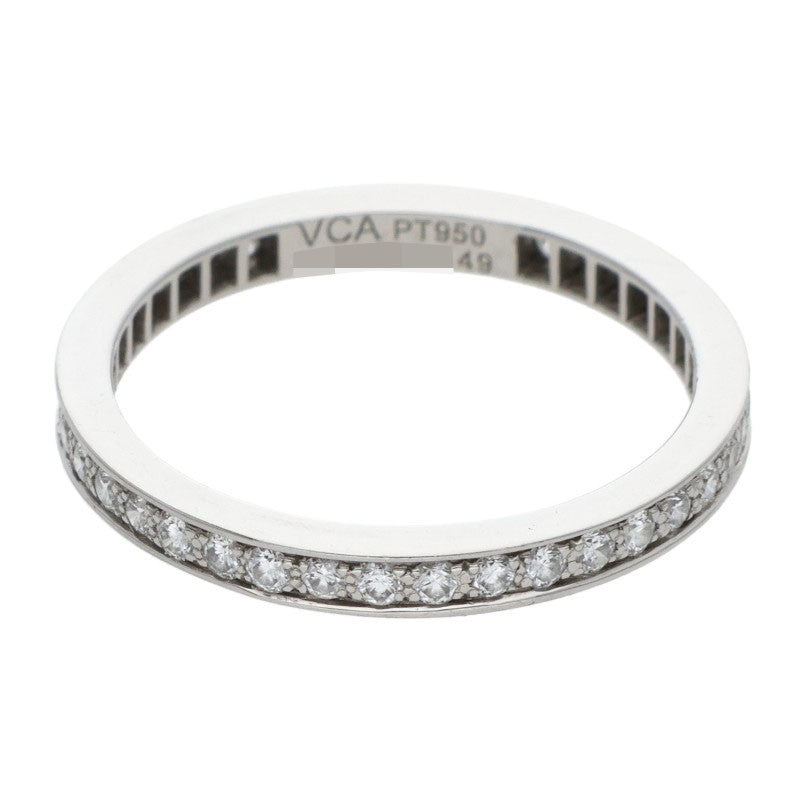 VANCLEEF & ARPELS Romance Eternity Platinum Size ONE SIZE