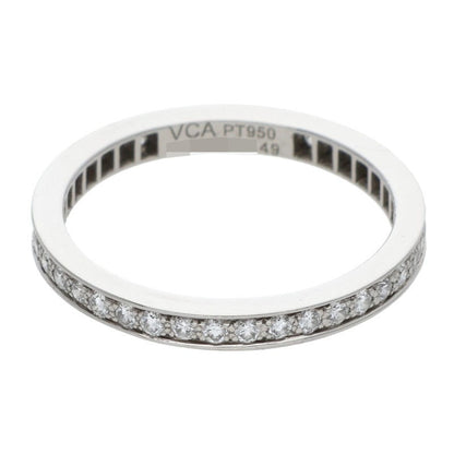 VANCLEEF & ARPELS Romance Eternity Platinum Size ONE SIZE