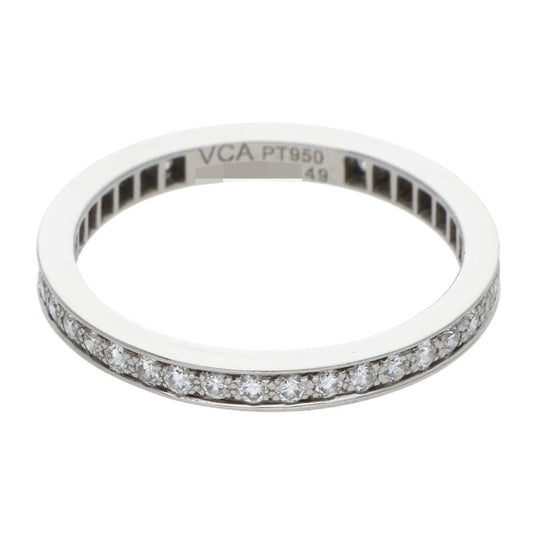 VANCLEEF & ARPELS Romance Eternity Platinum Size ONE SIZE