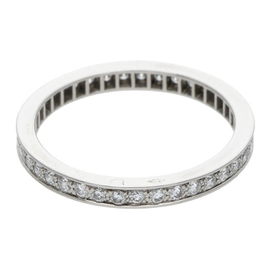 VANCLEEF & ARPELS Romance Eternity Platinum Size ONE SIZE