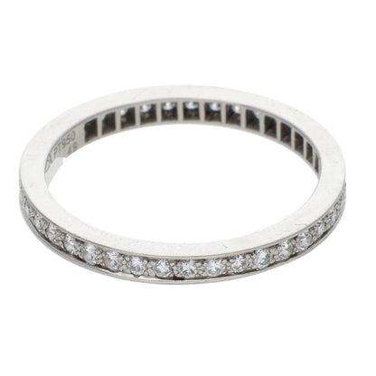 VANCLEEF & ARPELS Romance Eternity Platinum Size ONE SIZE