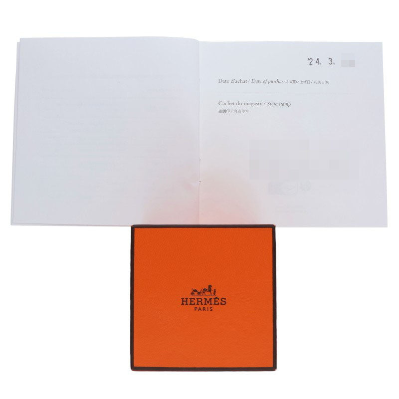 HERMES Ever Chaine d'Ancre Silver Ring Size ONE SIZE