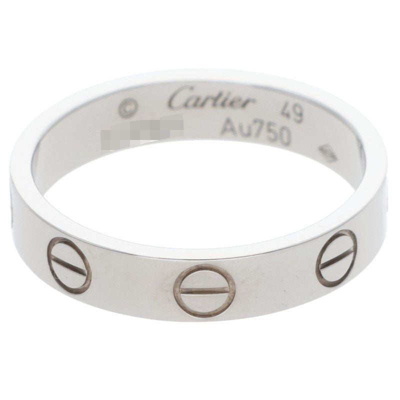 Cartier K18WG Mini Love Ring Size ONE SIZE
