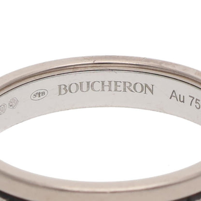 BOUCHERON Quatre Classique Half K18WG Black Size ONE SIZE