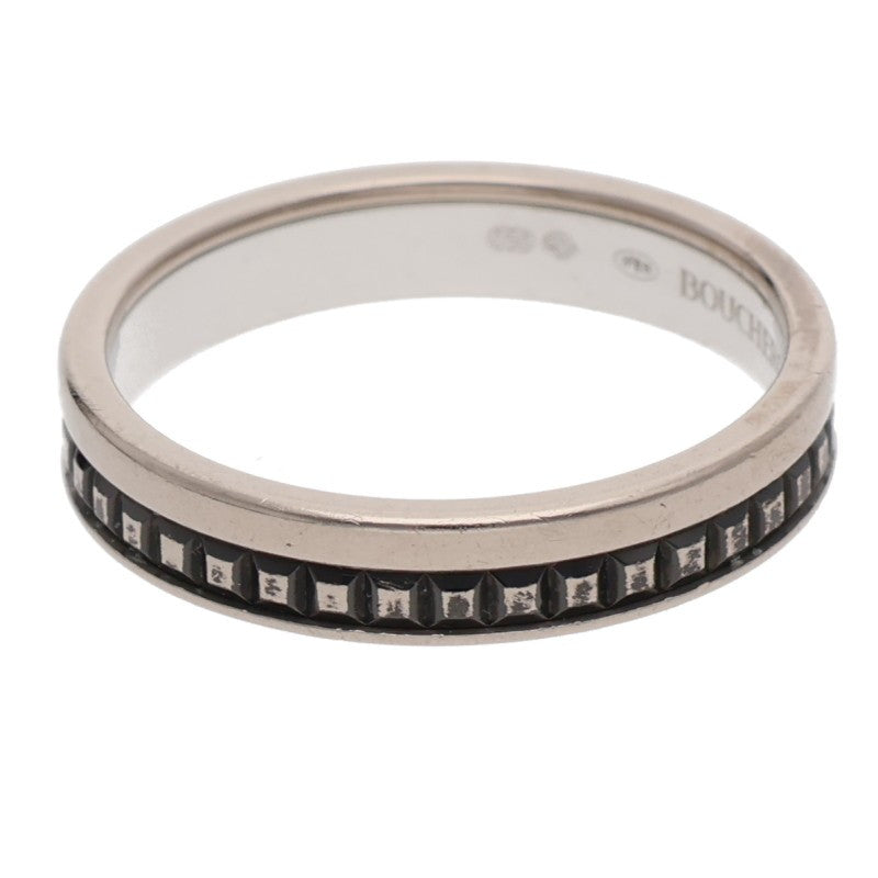 BOUCHERON Quatre Classique Half K18WG Black Size ONE SIZE