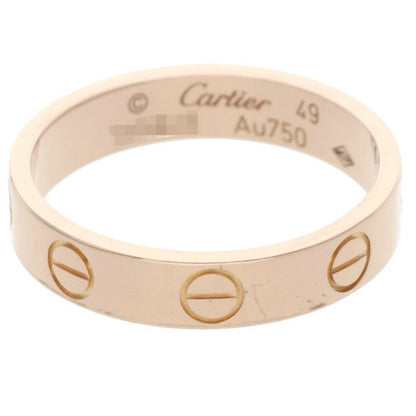 Cartier Mini Love K18YG Ring Yellow Gold Size ONE SIZE