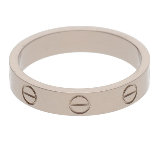Cartier Mini Love K18WG Ring White Gold Size ONE SIZE