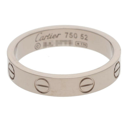 Cartier Mini Love K18WG Ring White Gold Size ONE SIZE