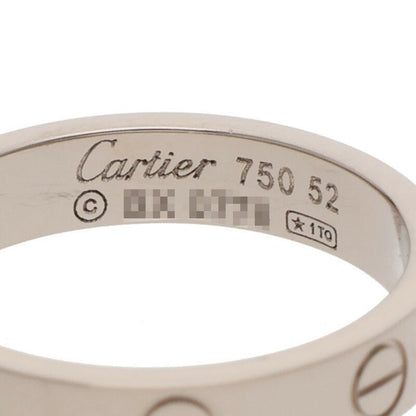 Cartier Mini Love K18WG Ring White Gold Size ONE SIZE