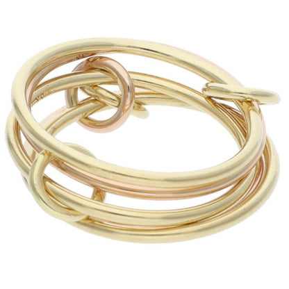 Spinelli Kilcollin K18YG/PG 5-Link Ring Multi Size ONE SIZE