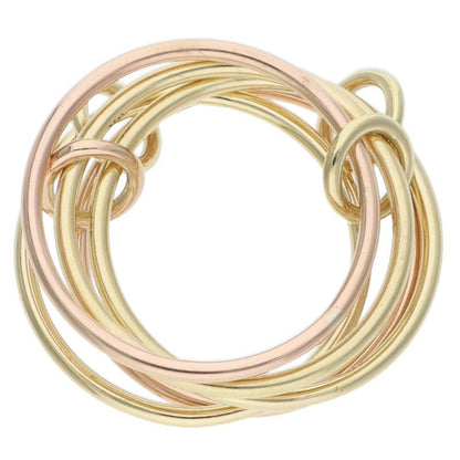 Spinelli Kilcollin K18YG/PG 5-Link Ring Multi Size ONE SIZE
