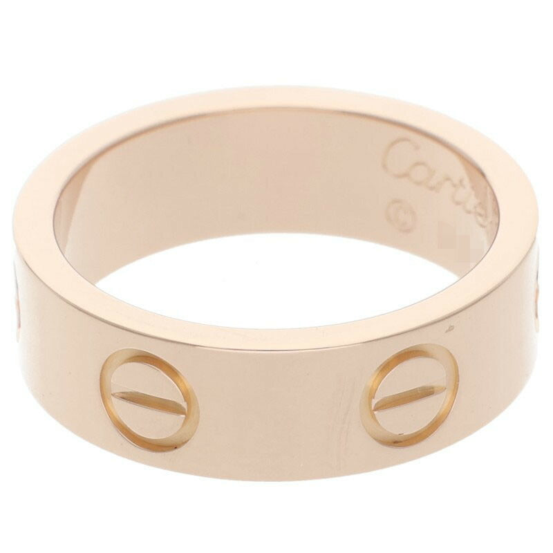Cartier Love K18PG Ring Pink Gold Size ONE SIZE