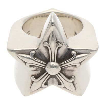 Chrome Hearts 925 Large Star Silver Ring Size ONE SIZE