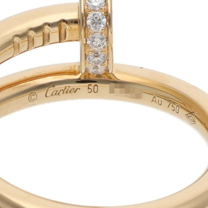 Cartier Juste Un Clou K18YG Diamond Ring Multi Size ONE SIZE
