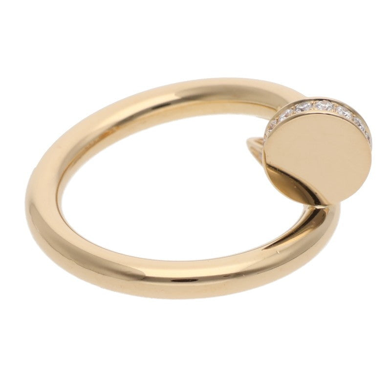 Cartier Juste Un Clou K18YG Diamond Ring Multi Size ONE SIZE