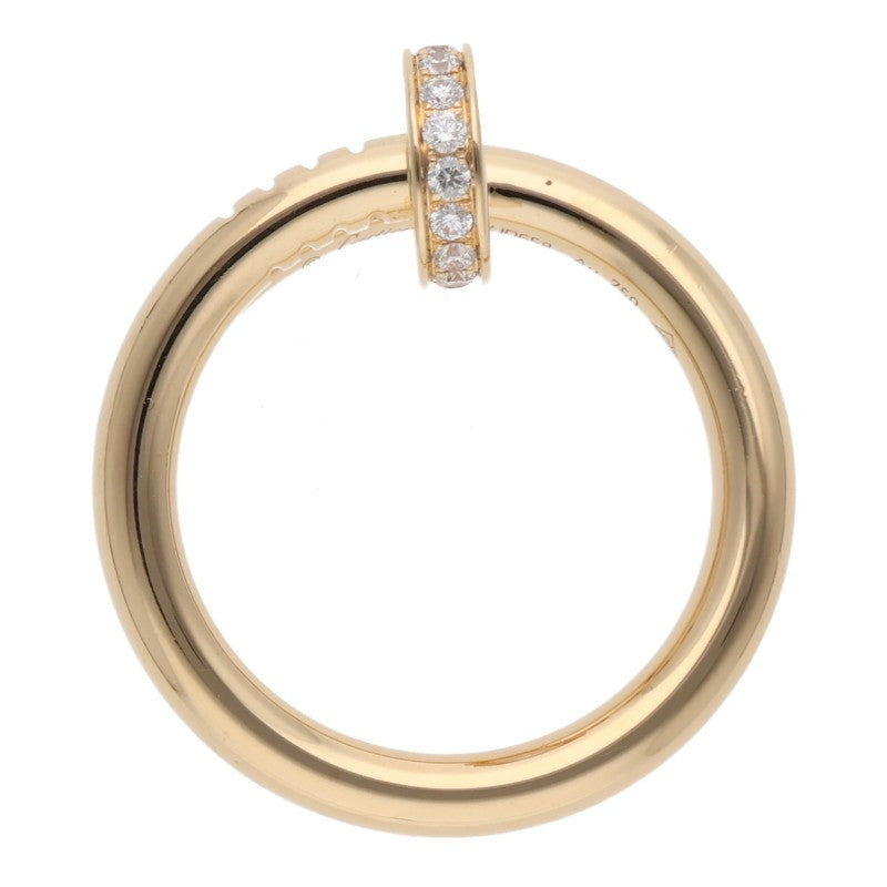 Cartier Juste Un Clou K18YG Diamond Ring Multi Size ONE SIZE