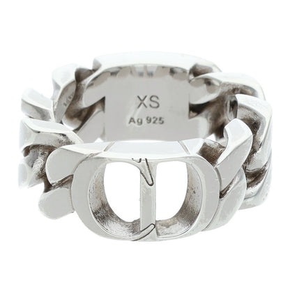 DIOR R0977HOMST CD Icon Silver Ring Size ONE SIZE