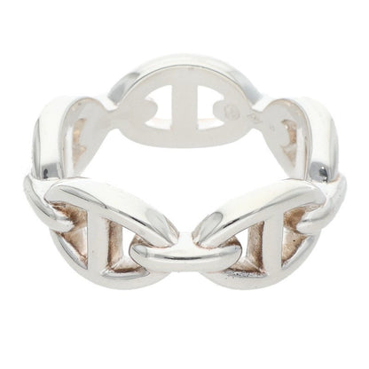 HERMES Chaine d'Ancre Enchainee PM Silver Ring Size ONE SIZE