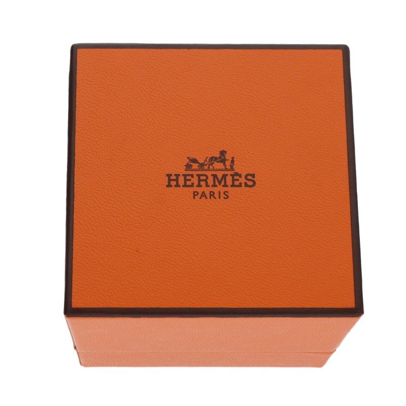 HERMES Chaine d'Ancre Enchainee PM Silver Ring Size ONE SIZE